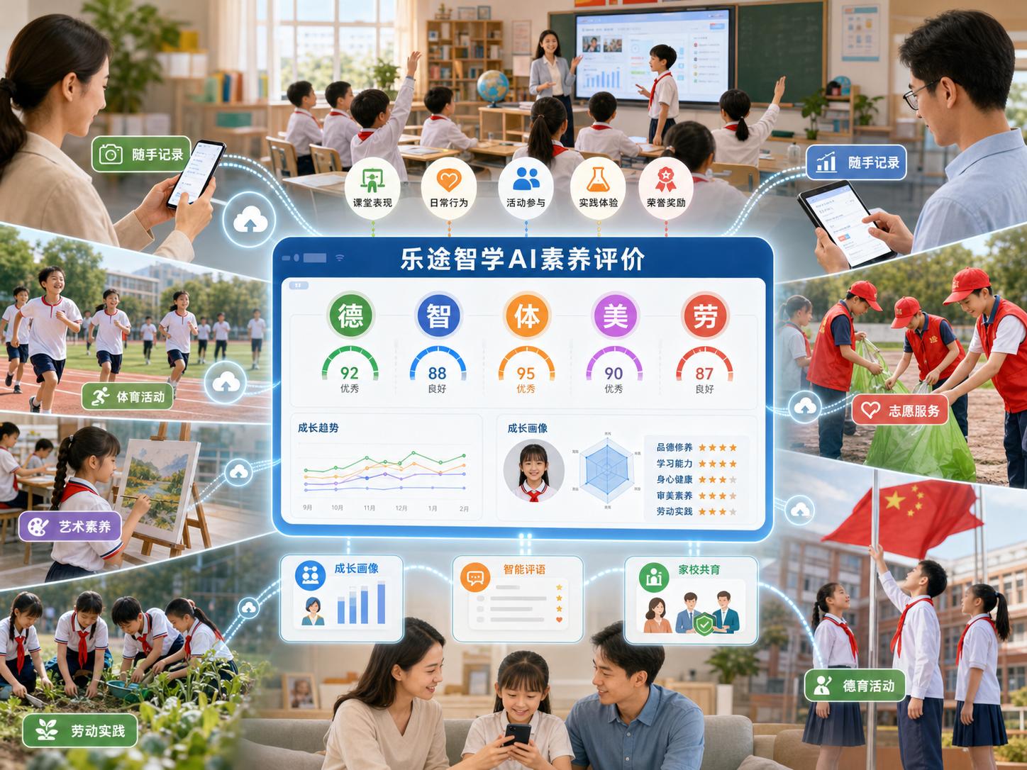 “五育并举”陷入评价困局?乐途智学AI素养评价给出新解法 配图 3