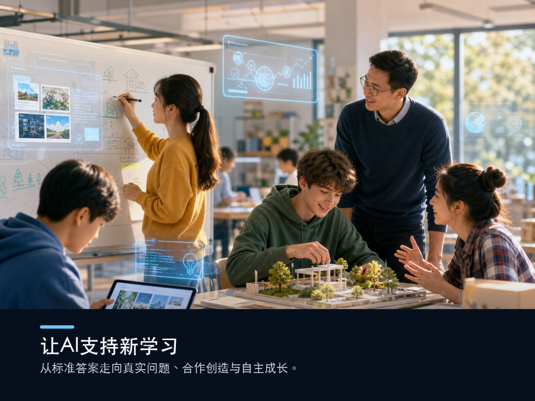 AI教育，不只是让学校跑得更快