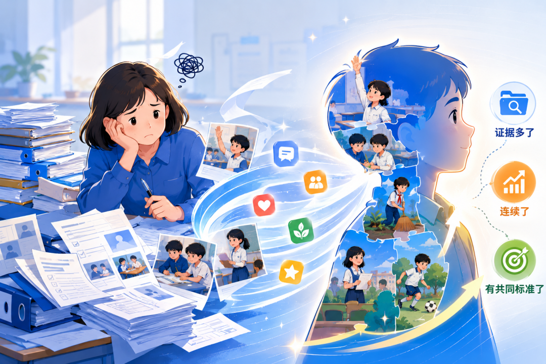 为什么很多学校做学生画像，最后做成了“期末补材料”？